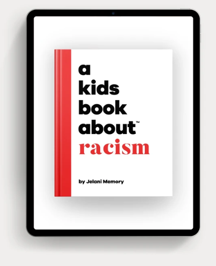 The cover image of a kid's book about racism